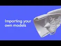 JigSpace How to import your own 3D models