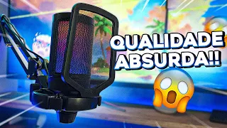 Fifine A6T | Muita QUALIDADE e CUSTO BENEFÍCIO!! (Teste de Áudio do Microfone)