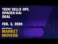 Tech stocks and crypto sell off Elon Musk s SpaceX acquires xAI in mega merger deal