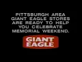 Giant Eagle Grocery Store Vintage TV Commercial 1991 Memorial Day Weekend Chicken Pop Bananas