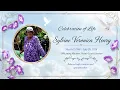 Celebration of Life for Sylvine Veronica Henry