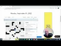 Washington Post Crossword 9-19-22