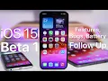 iOS 15 - New Features and Follow Up Review