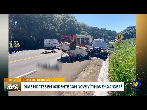 Caos nas estradas: acidentes marcam o primeiro fim de semana do ano