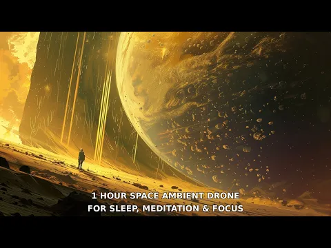 Starfall — 1 Hour Space Ambient Drone for Sleep, Meditation & Focus