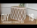 I TURNED TRASH INTO TREASURE Boho style organizer anyone can make