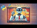 Python Day 24 File Operation 75-Day Coding Challenge