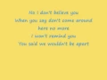Download Lagu Pink - I don't believe you + Lyrics