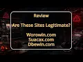 Worowin com Suacax com and Dbewin com Casino Scams - The Complete Investigation