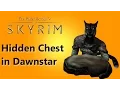 Skyrim Hidden Chest in Dawnstar