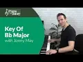 Key of Bb MAJOR Piano Lesson Scales Fingering Chords Progressions More