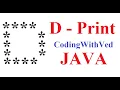 D print in star pattern Star Print in pattern Alfapattern print CodingWithved Coding ved