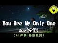 [AI Song (Instrumental)] Zoe - You Are My Only One | CC Subtitles | ChinChinFunMusic