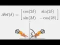 Deriving the Reflection Matrix in 2 Dimensions