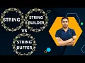 StringVsStringBufferVsStringBuilder Difference Between String StringBuffer StringBuilder By Naren