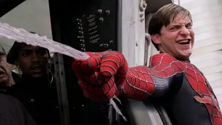 فرامل الميترو بتعطل والميترو بيكون هايتدمر ولكن عنوان الامان سبايدرمان بيحضر ف المكان ملخص سبايدر2 