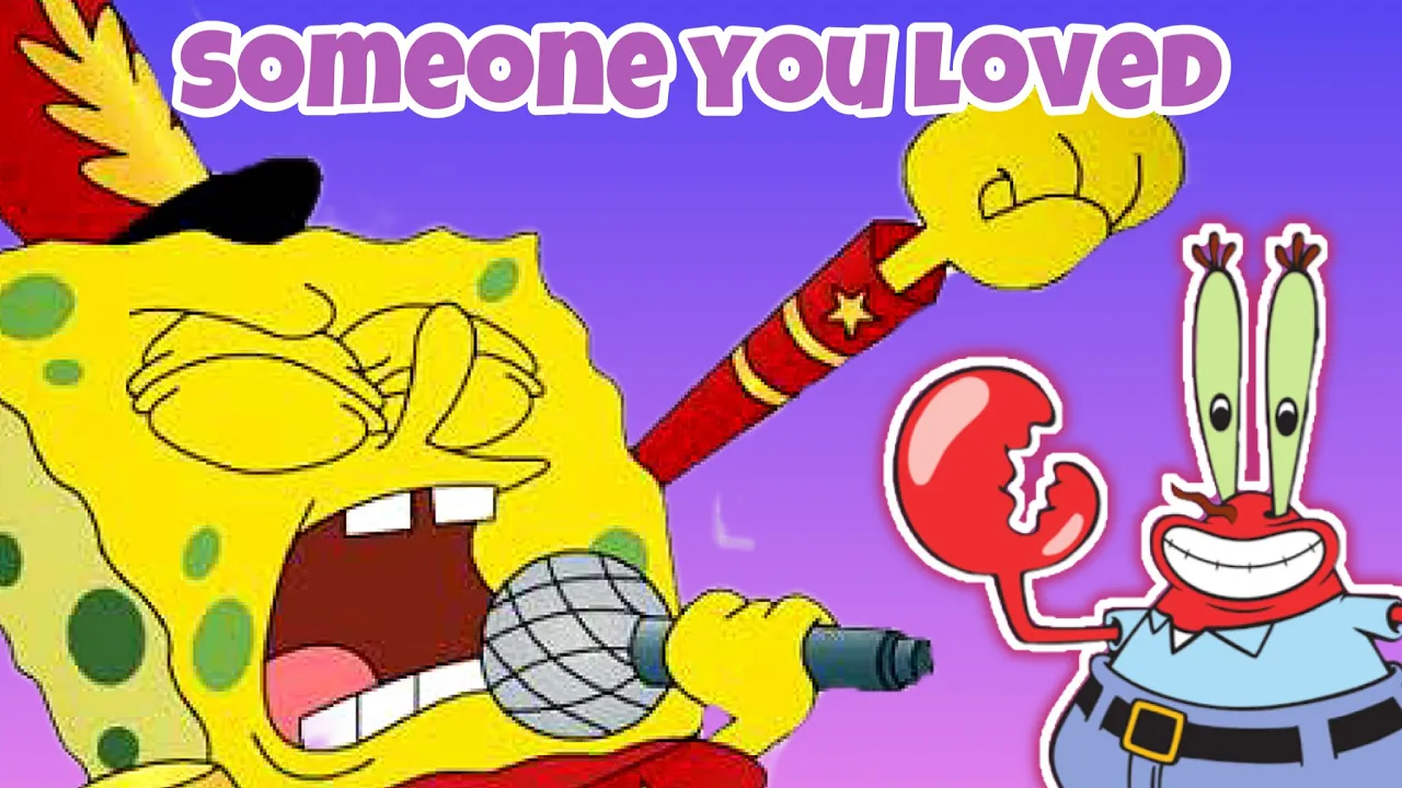 Spongebob & Mr Krabs Ai cover Someone you loved #lewiscapaldi #aicover #spongebob