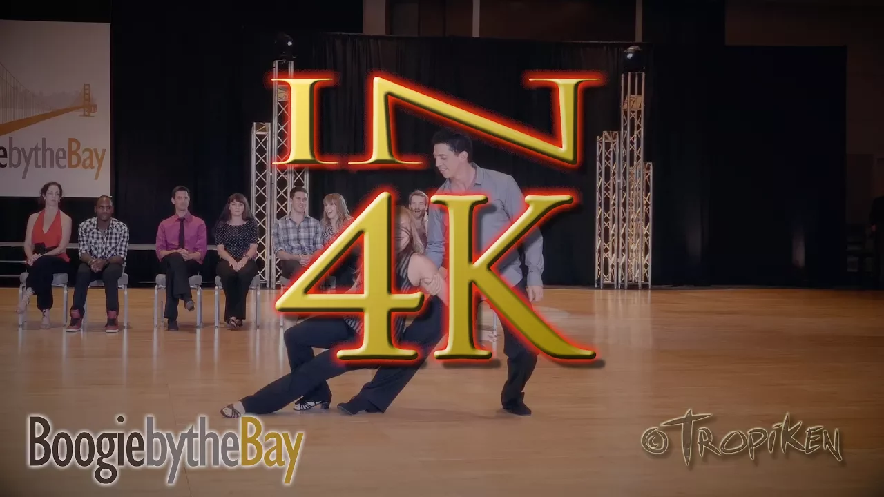 Jake Haning & Bella Viramontes - 2016 Boogie by the Bay (BbB) All-Stars Strictly Swing - 4K