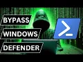 Bypassing Windows Defender with this CRAZY PowerShell Trick