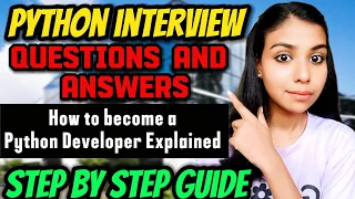 Python Interview Questions Answers Full Guide Concepts Salary Career Path Explained in Tamil