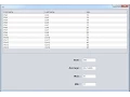 Java JTable - How To Get JTable Column Sum Avarage Max Min Value In Java with source code