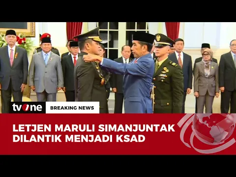 Letjen Maruli Simanjuntak Dilantik jadi KSAD