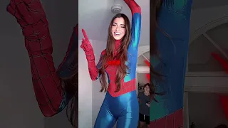 Piper Ada Brooke Monk who did the Spider-Man trend best