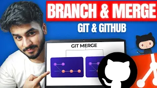 Master Git Branching Merging Git GitHub Crash Course Tamil - Part 2