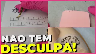 ✅5 Formas de Treinar EXTENSÃO DE CÍLIOS mesmo SEM MODELO