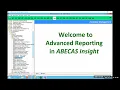 Advanced Reporting Tools