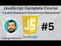 JavaScript Complete Course if else Statement CodingWithRohani