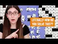 The weird world of Crossword Puzzle Jigsaw Puzzles