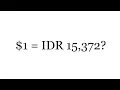 Convert US dollars to Indonesian rupiah is richer