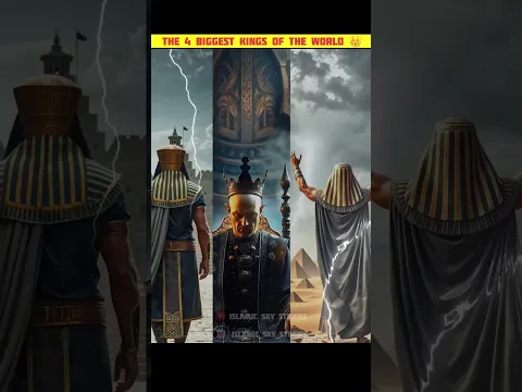 The Four Greatest Kings of the World π± | Islamic Story #IslamicHistory #IslamicFacts
