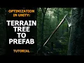 How to Replace Unity Terrain Trees with Prefabs Tutorial Unity