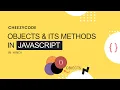 JavaScript Beginners Tutorial - Methods in JavaScript Objects