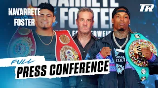 Emanuel Navarrete vs O'Shaquie Foster | ANNOUNCEMENT PRESS CONFERENCE