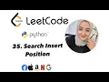 Search Insert Position LeetCode 35 Python Amazon Technical Interview