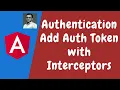 115 Authentication - Add the auth token as parameter using Interceptors