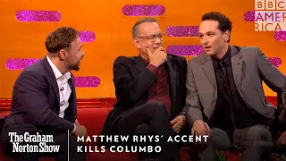 Matthew Rhys Accent Kills Columbo The Graham Norton Show Friday at 11pm BBC America