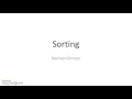 PseudoCode Sorting - Bubblesort