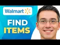 How to Use Walmart App to Find Items In Store Easy Steps