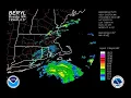 2006 Beryl - Boston MA WSR-88D Radar Animation
