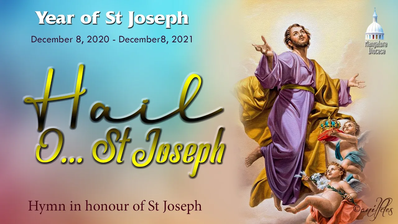 HAIL O SAINT JOSEPH | Hymn in honour of St Joseph| St Joseph Seminary, Jeppu| New English Hymn 2021