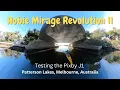 Hobie Evolution 11 test with Pixby Electric Motor J1