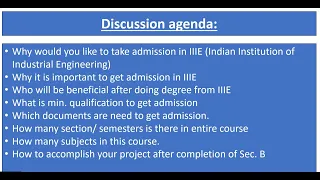 IIIE Introductory
