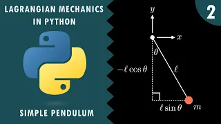 Simple Pendulum with Python Sympy