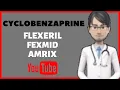 What is CYCLOBENZAPRINE Dosage interactions side effects of Cyclobenzaprine hcl FLEXERIL