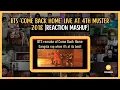 Download Lagu [BTS] BTS 'Come Back Home' — live at 4th muster 2018 | Reaction mashup