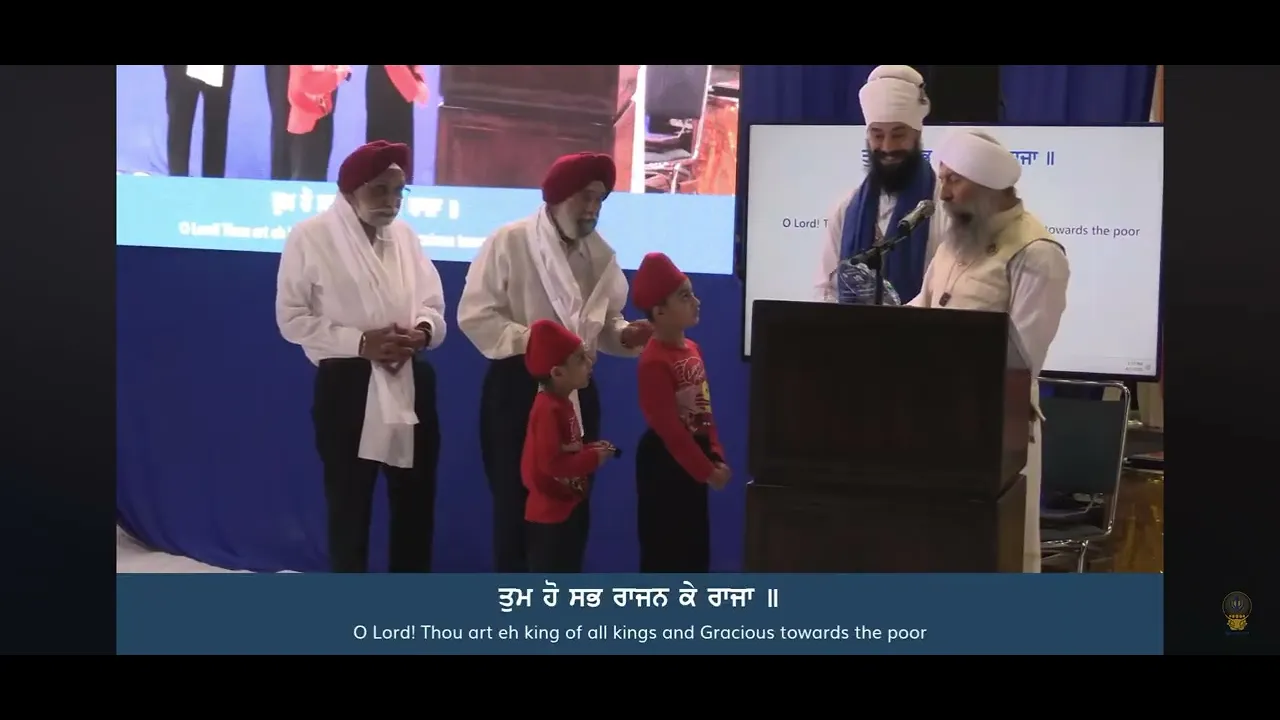 Kuldeep Singh Sawhney & Ajit Singh Sawhney recognized for Excellence in Pickleball at Vaisakhi 2026!
